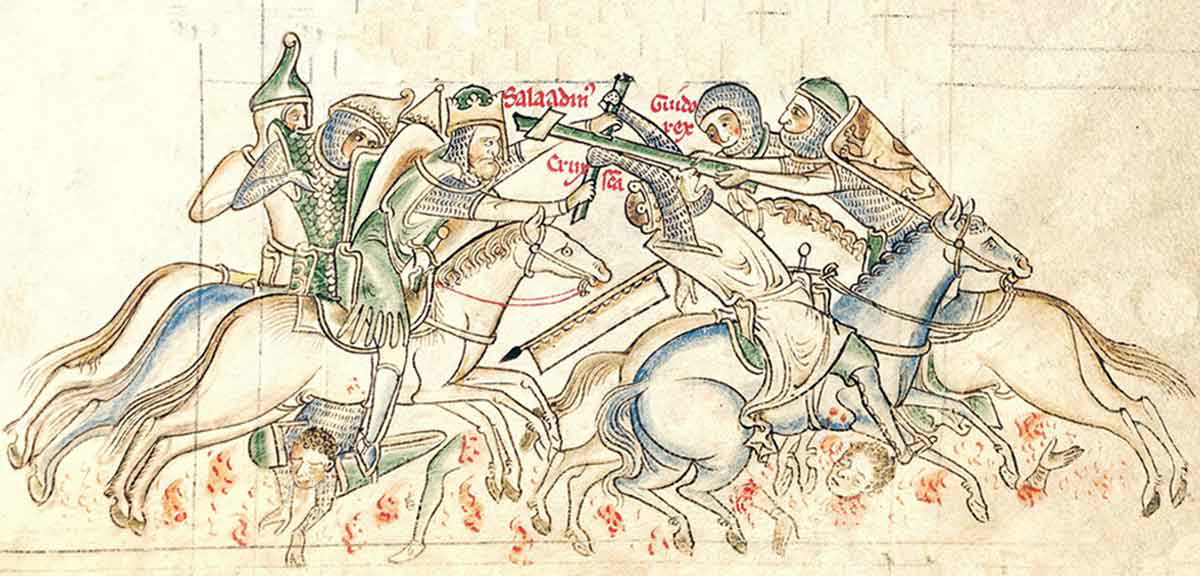 battle hattin illustration