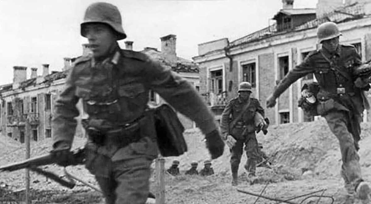 battle of stalingrad german troops