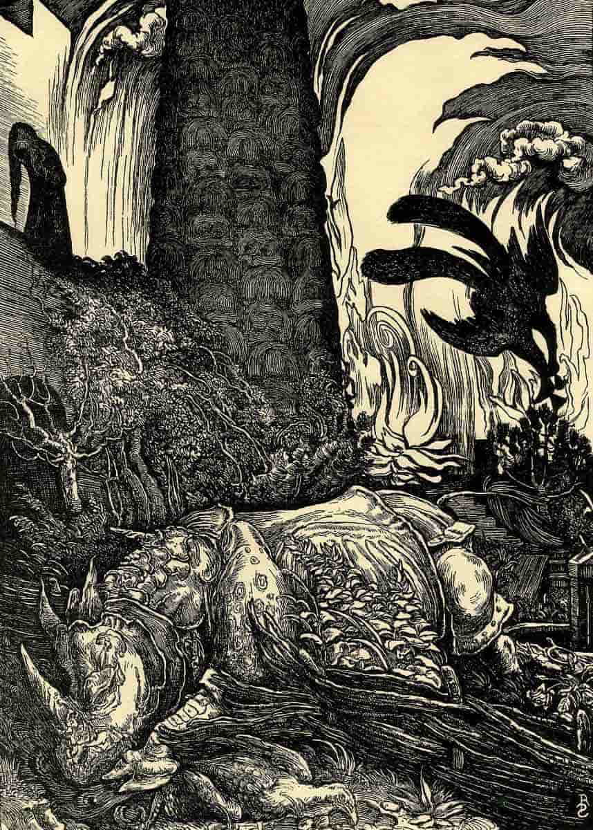 behemoth as a rhinoceros