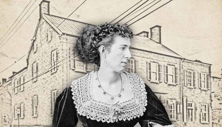Belle Boyd and her historic home