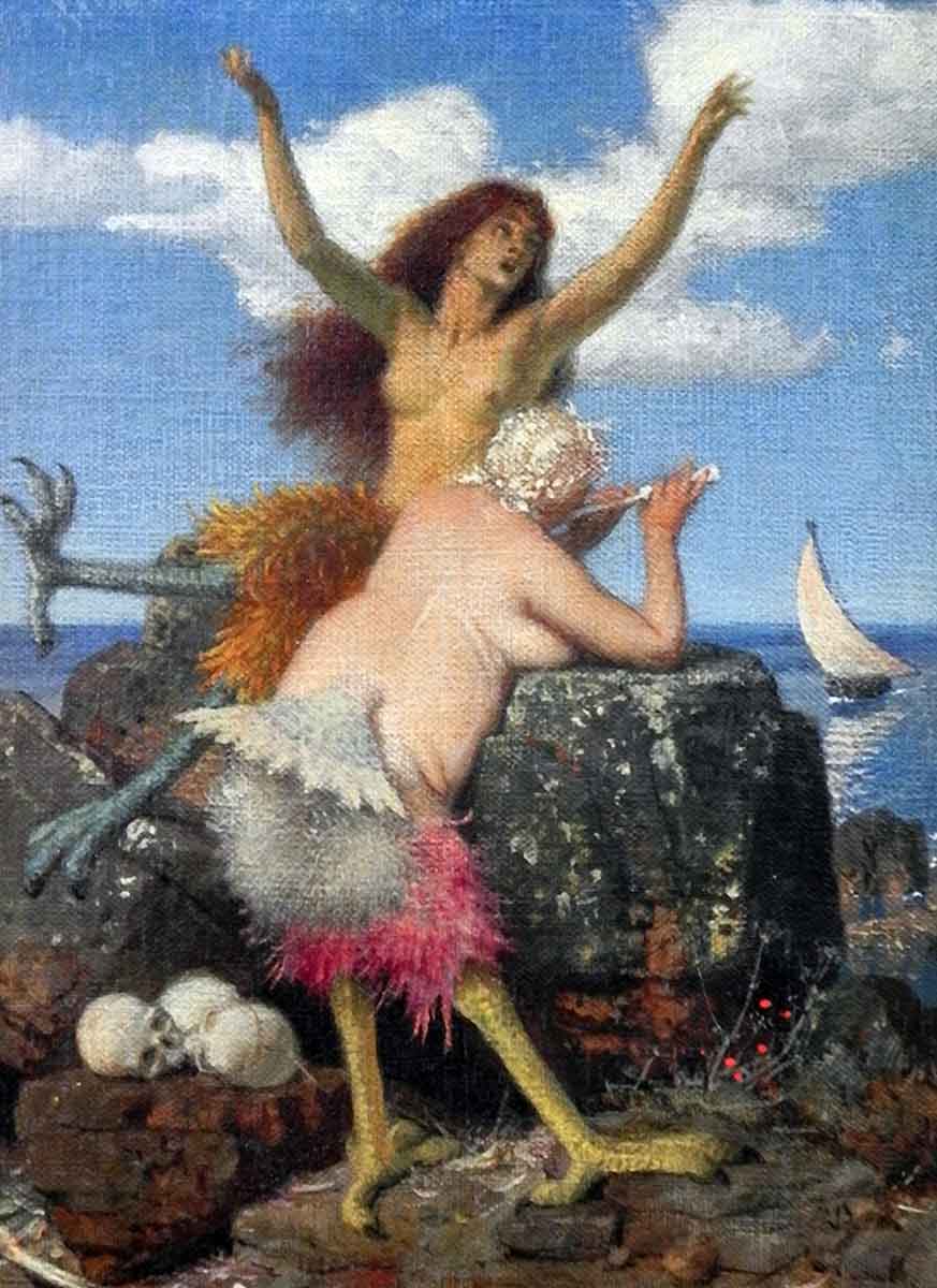 böcklin sirens painting