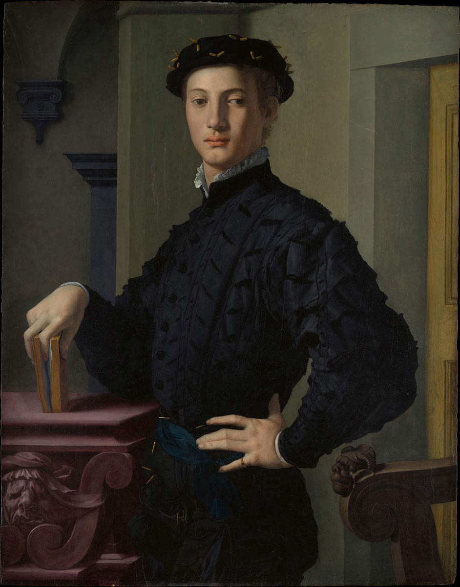 bronzino young man
