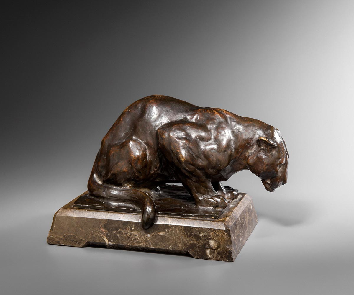 bugatti jaguar sculpture