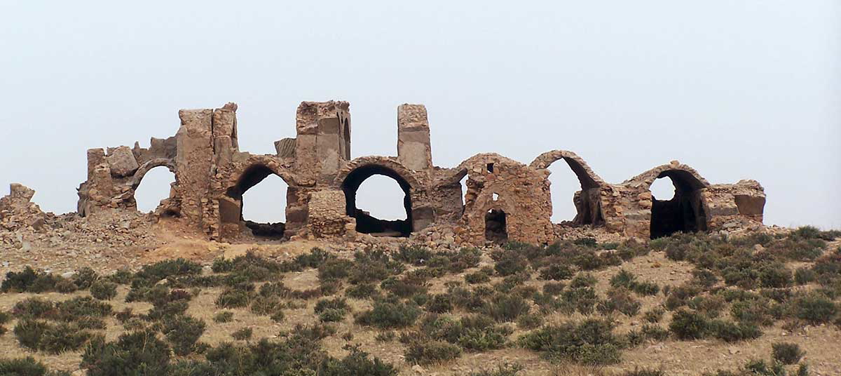 caravanserais ruins libya