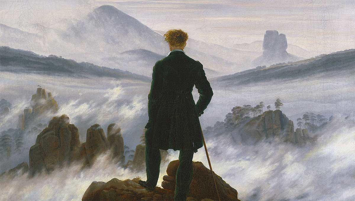 caspar david friedrich wanderer above the sea of fog