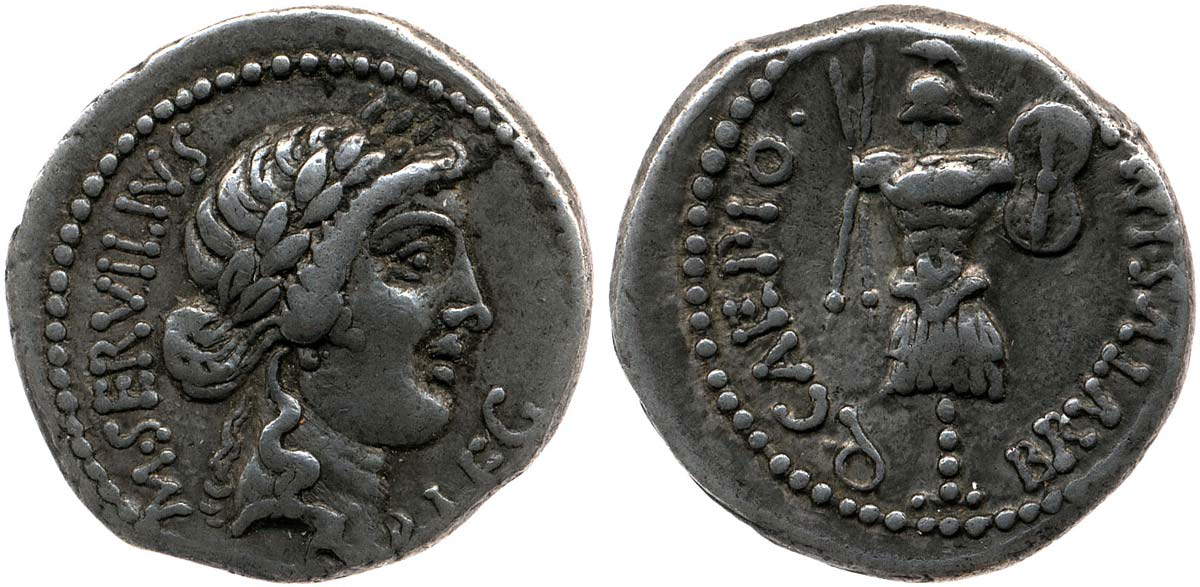 cassius longinus denarius libertas