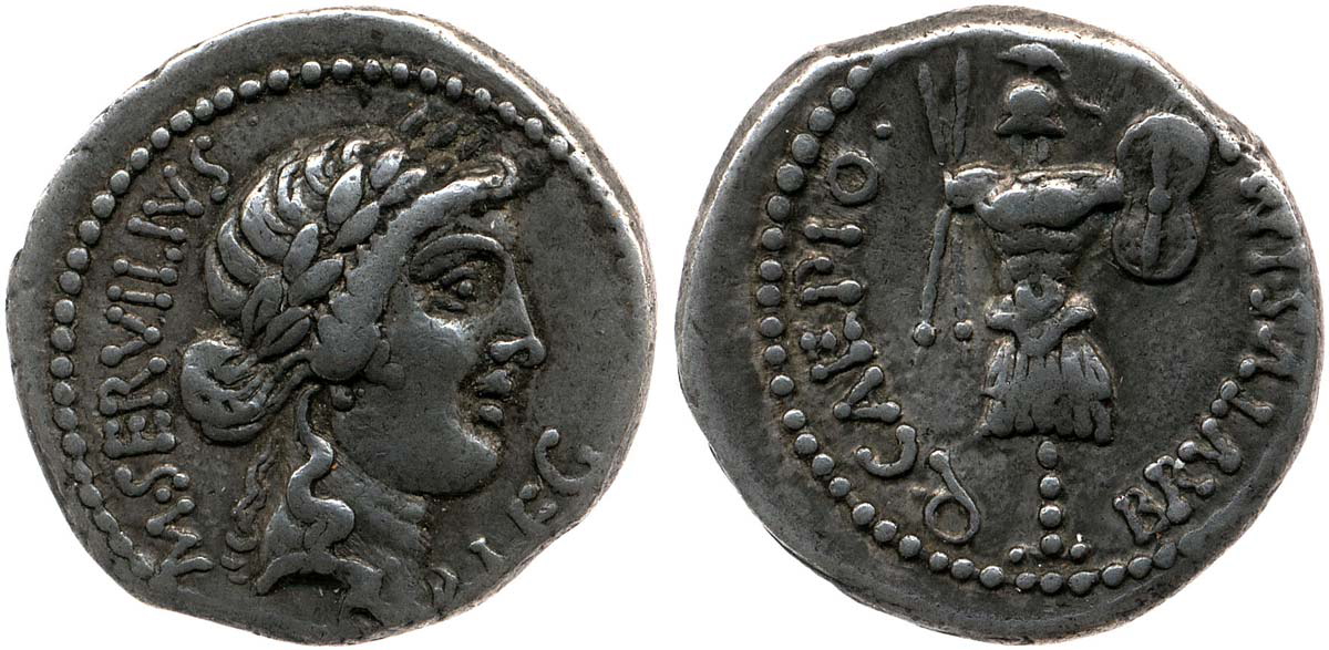 cassius longinus denarius libertas