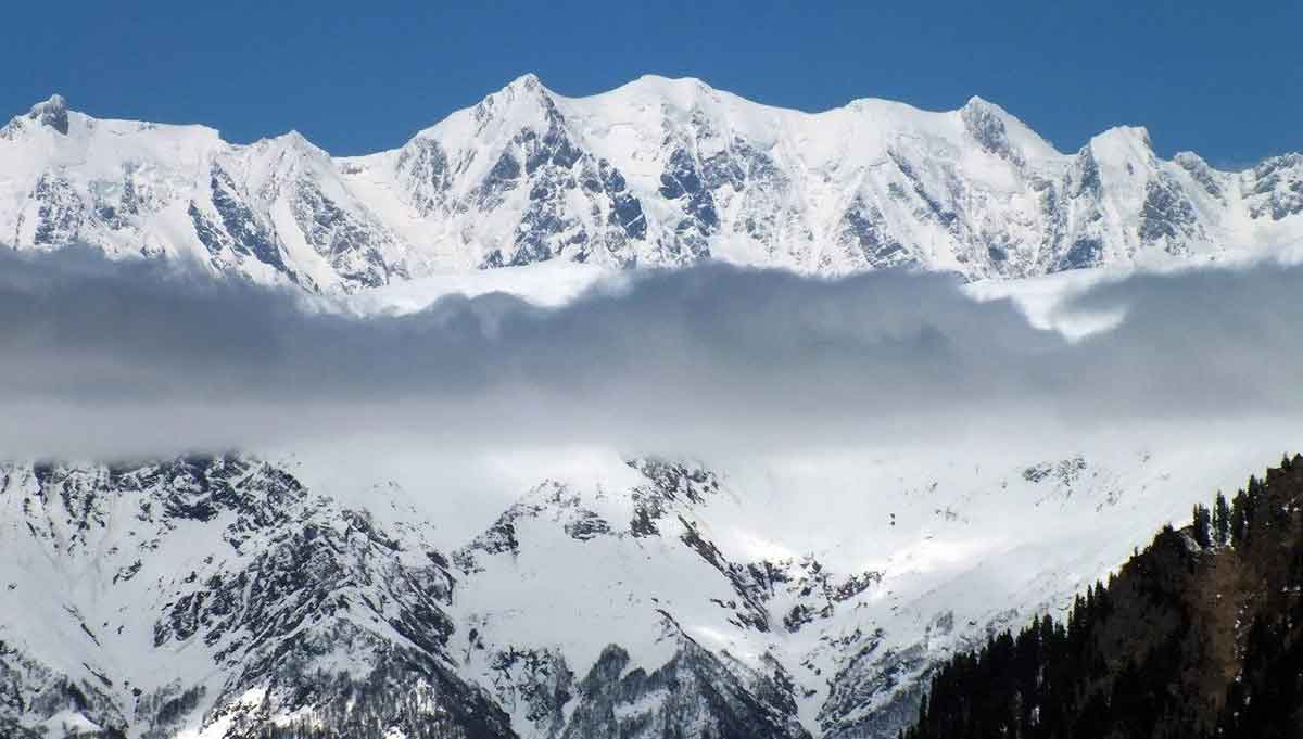 caucasus mountains panorama svaneti georgia