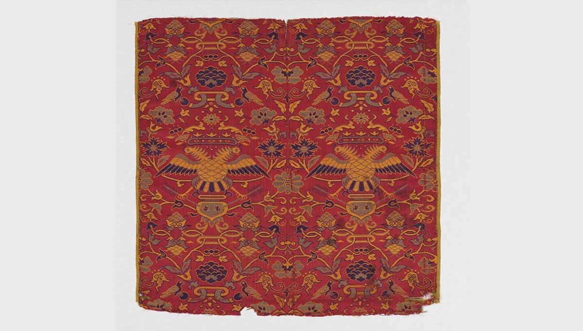 chinese silk royal eagles