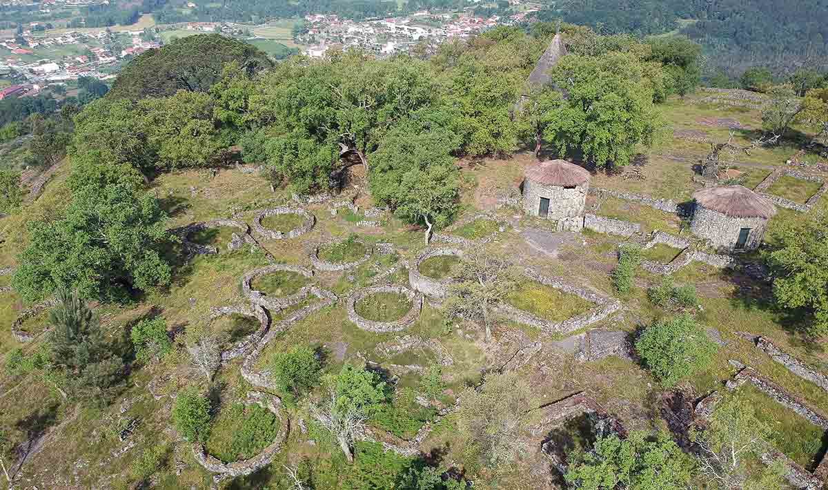 citania de briteiros aerial view