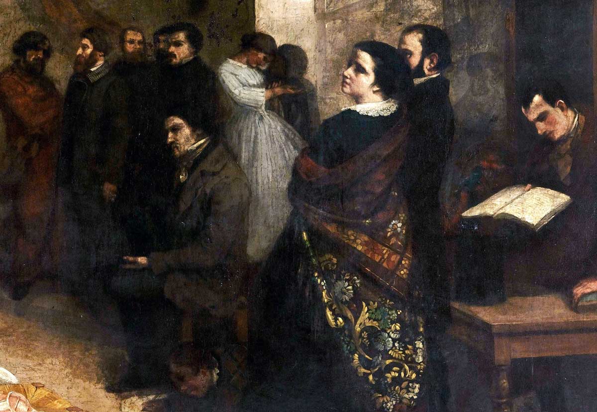 courbet atelier fragment