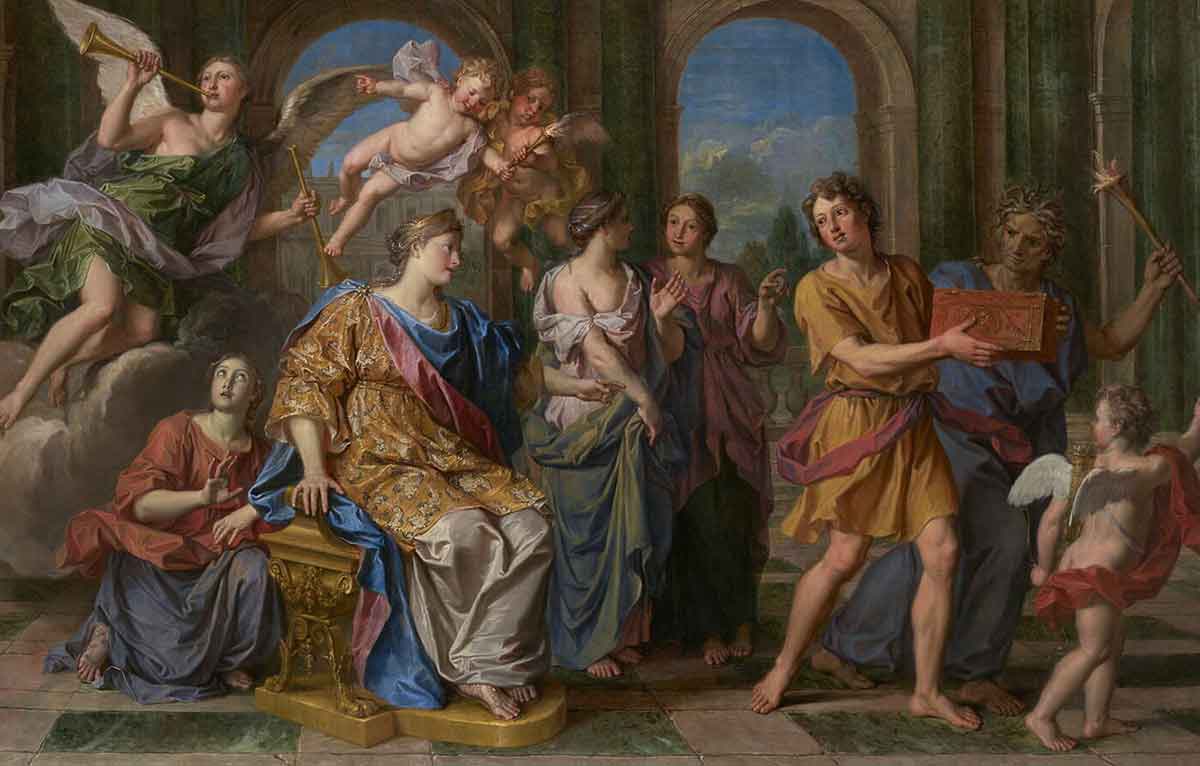 coypel deianira nessus shirt painting