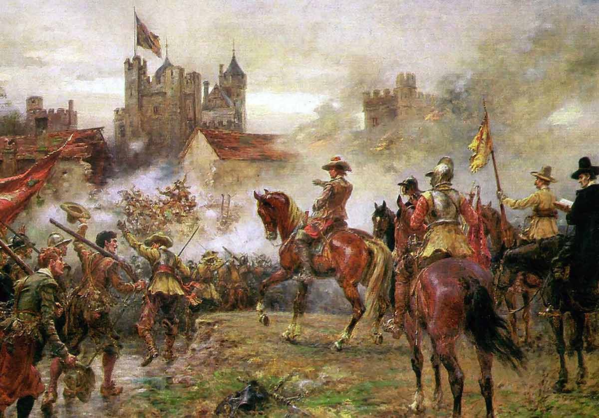 cromwell storming basing house