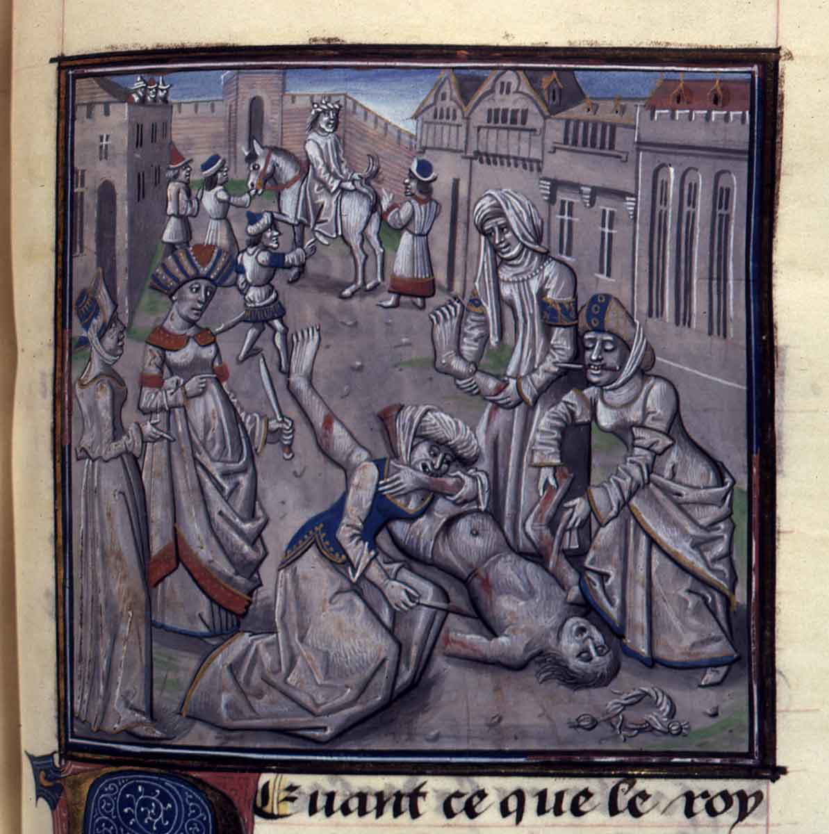 death andronikos french manuscript byzantine emperor