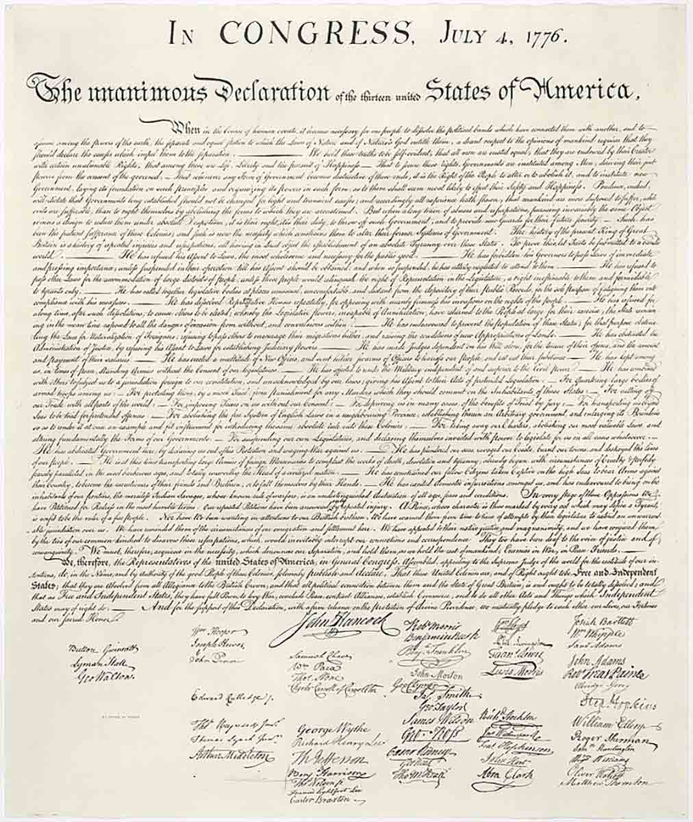 declaration of independence