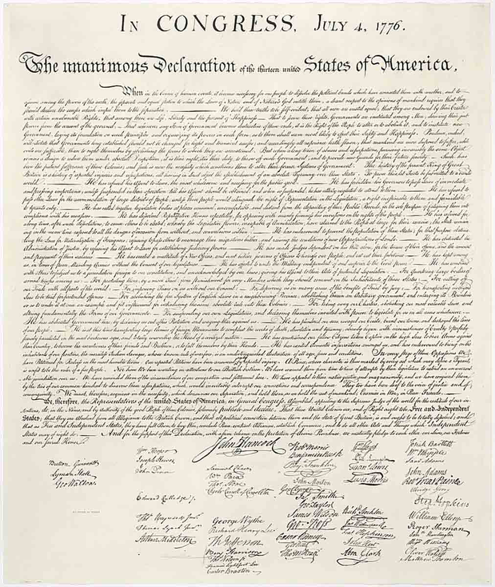 declaration of independence