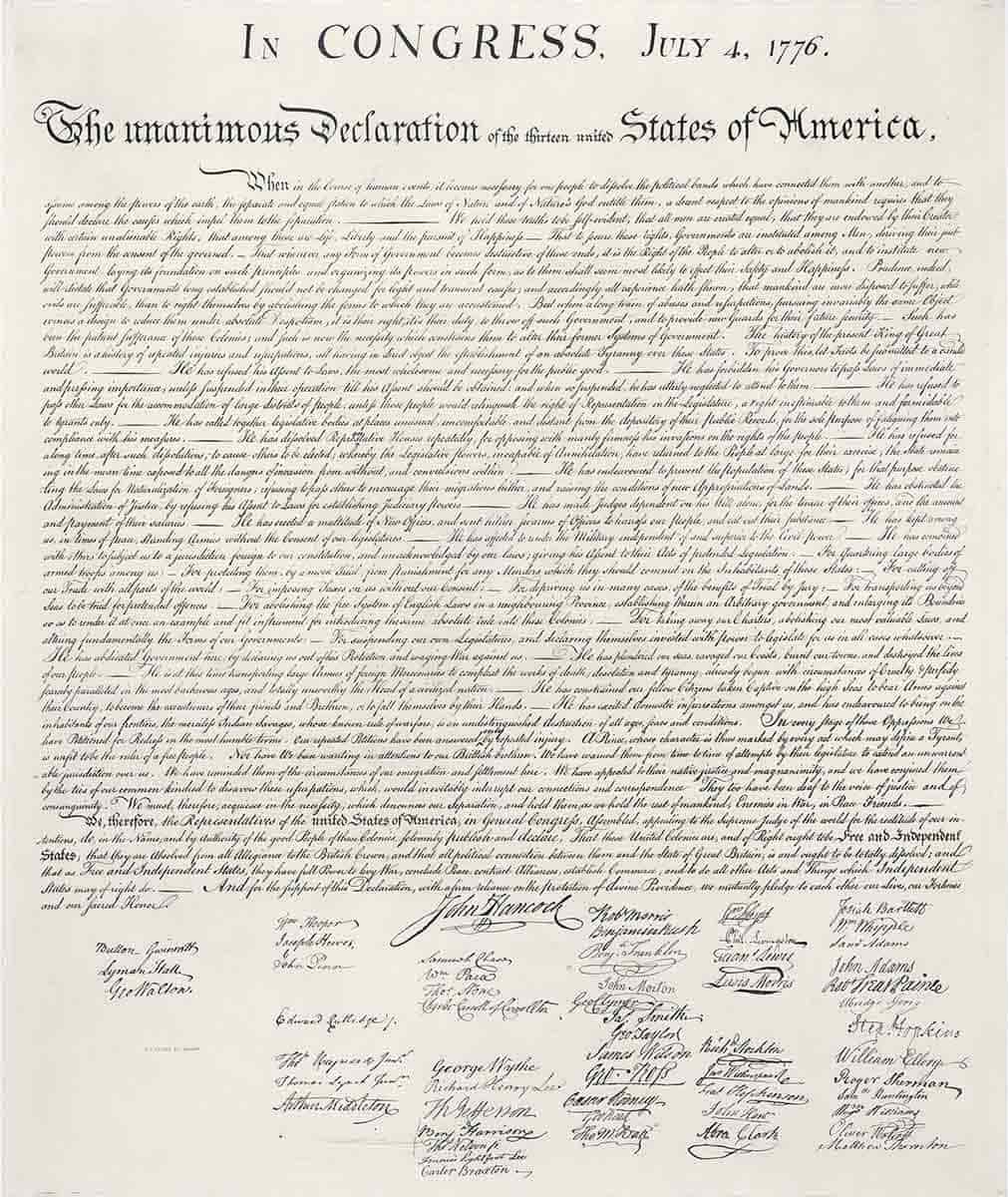 declaration of independence