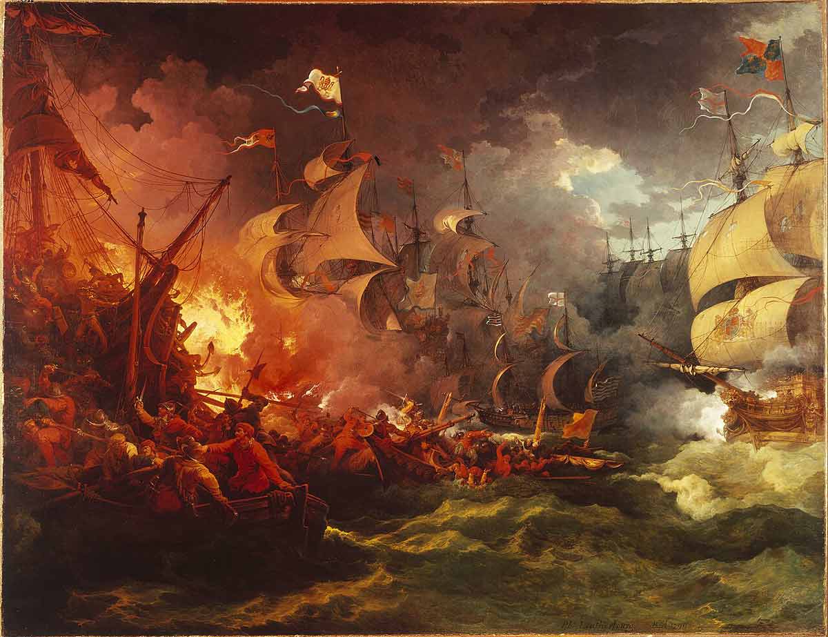 defeat spanish armada