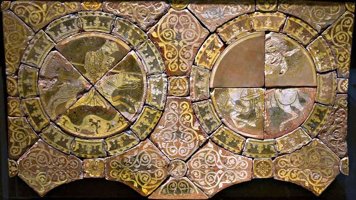 depiction of richard and saladin