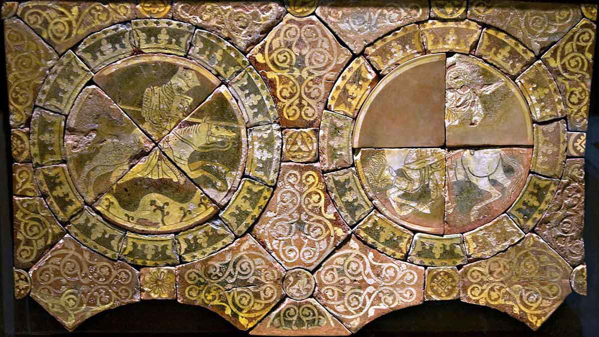 depiction of richard and saladin