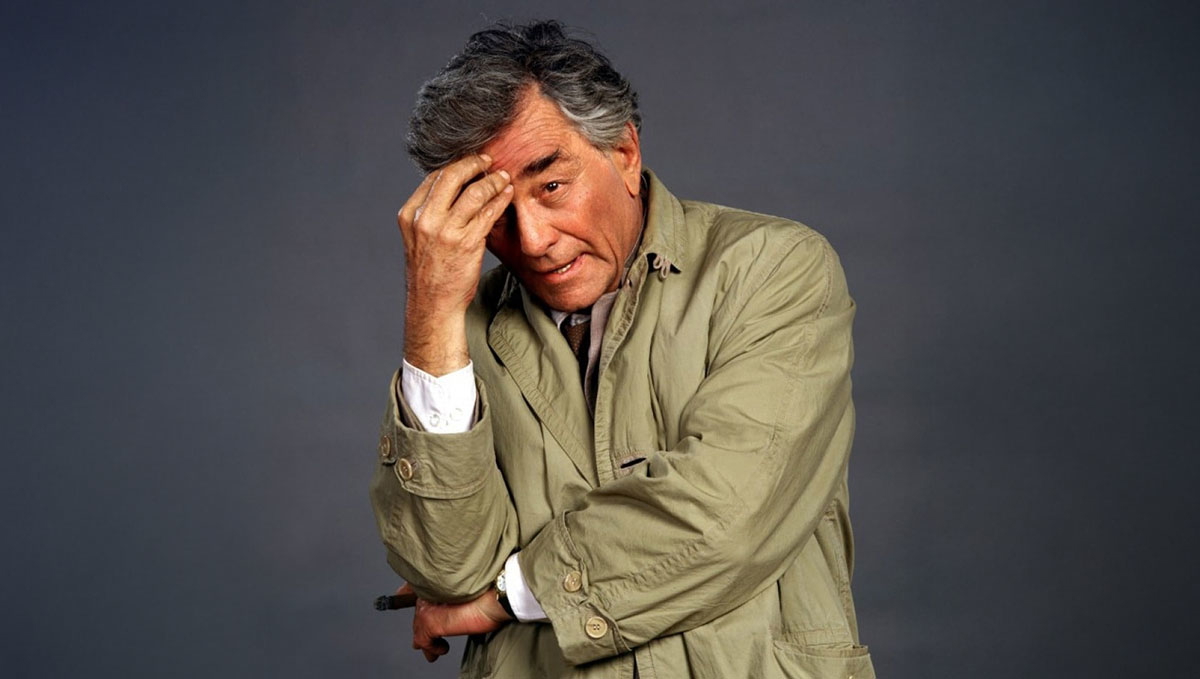 detective columbo tv scene