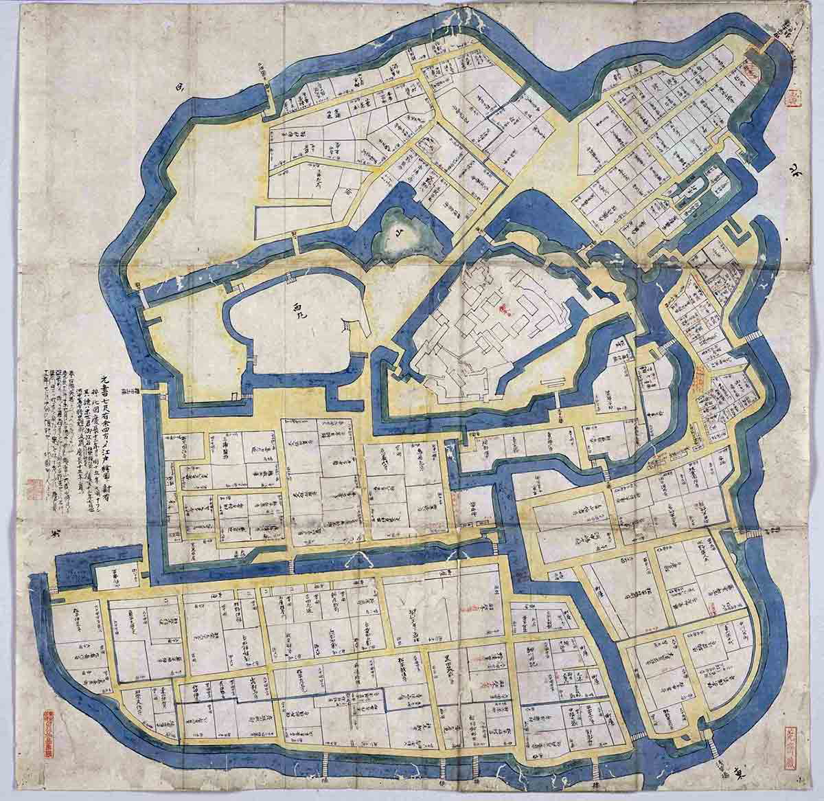 edo castle plan