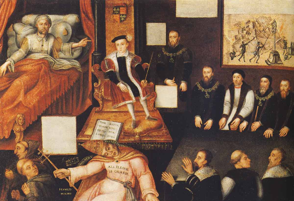 edward vi and pope