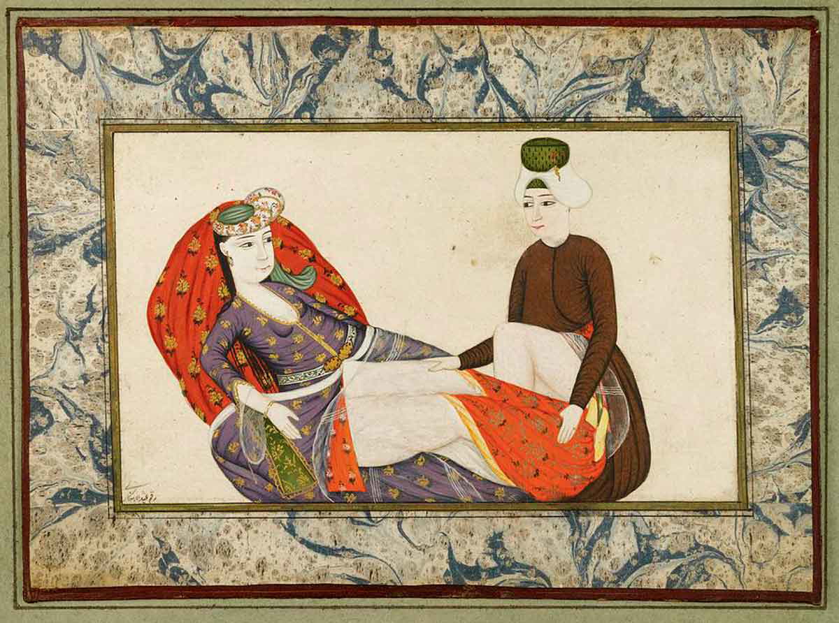 erotic miniature abdullah bukhari ottoman sultans