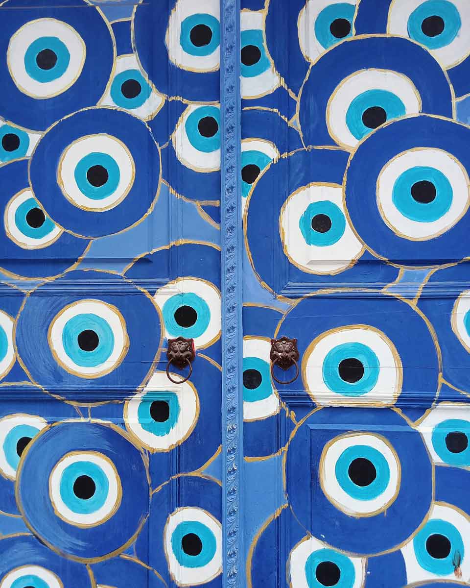 evil eye doors photo