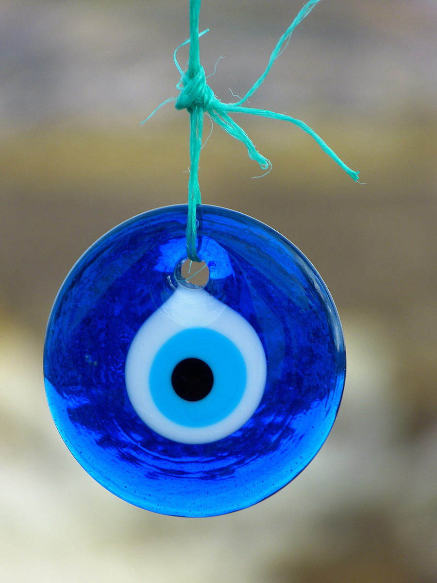 evil eye hanging photo