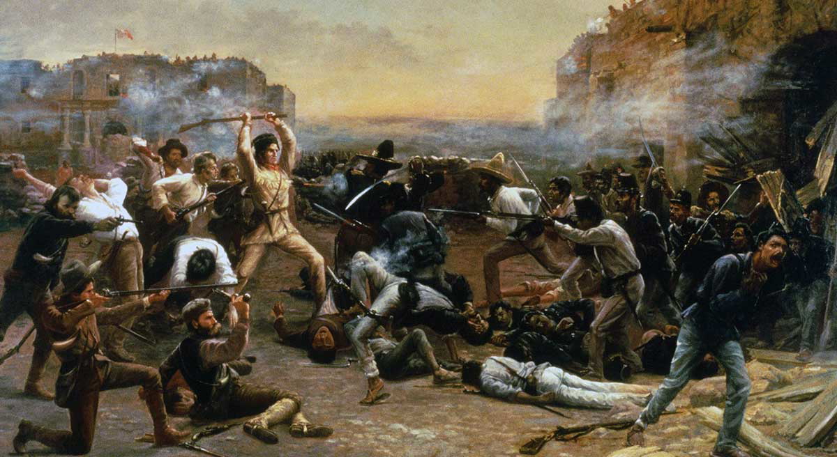 fall of the alamo