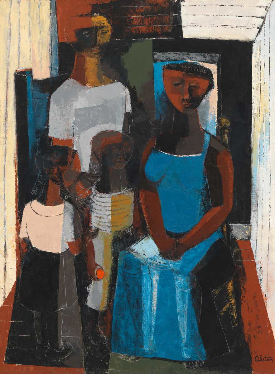 famous black painters alston family painting