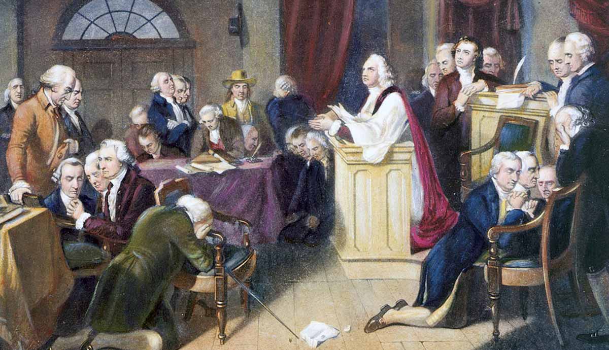 prayer at first continental congress