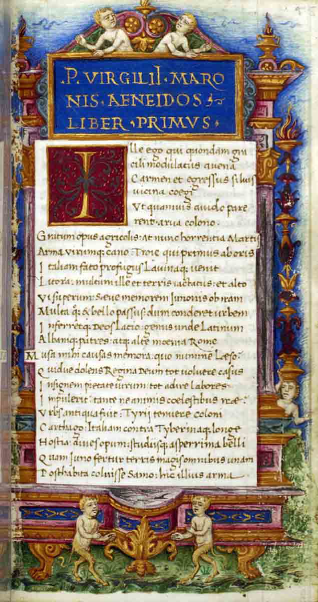 folio aeneid cristoforo majorana