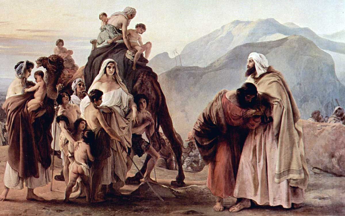 francesco hayez jacob and esau