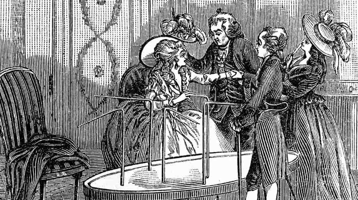 franz mesmer tub print