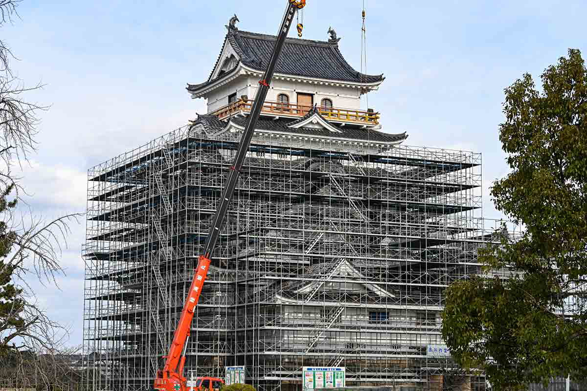 fukuyama castle restoration