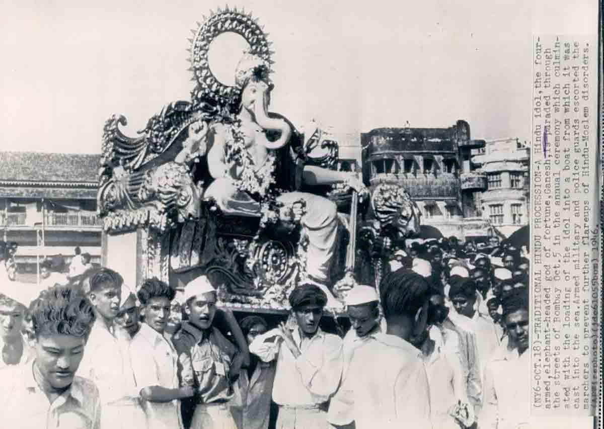 ganesha chaturthi in bombay 1946