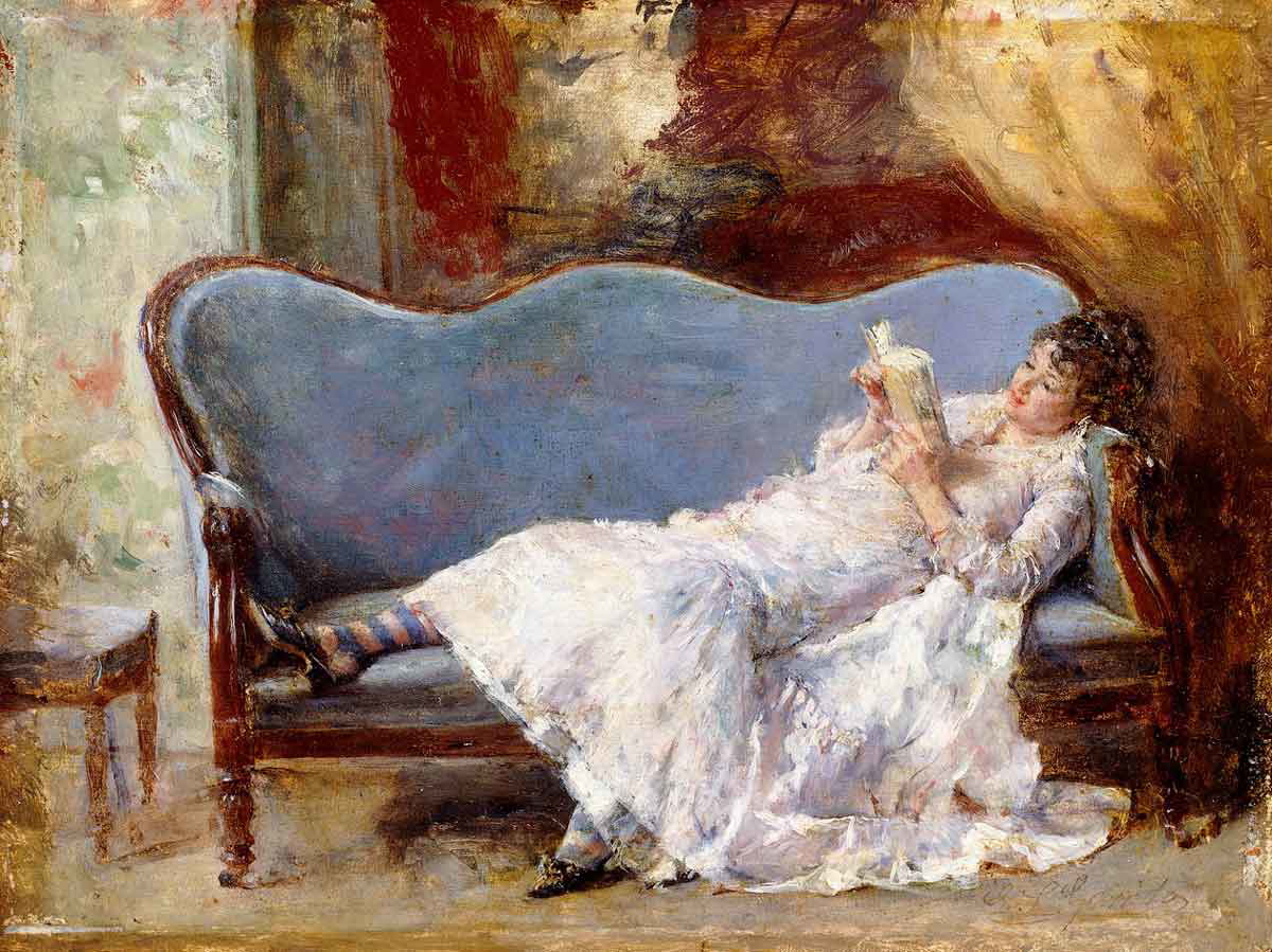 garrido lady reading