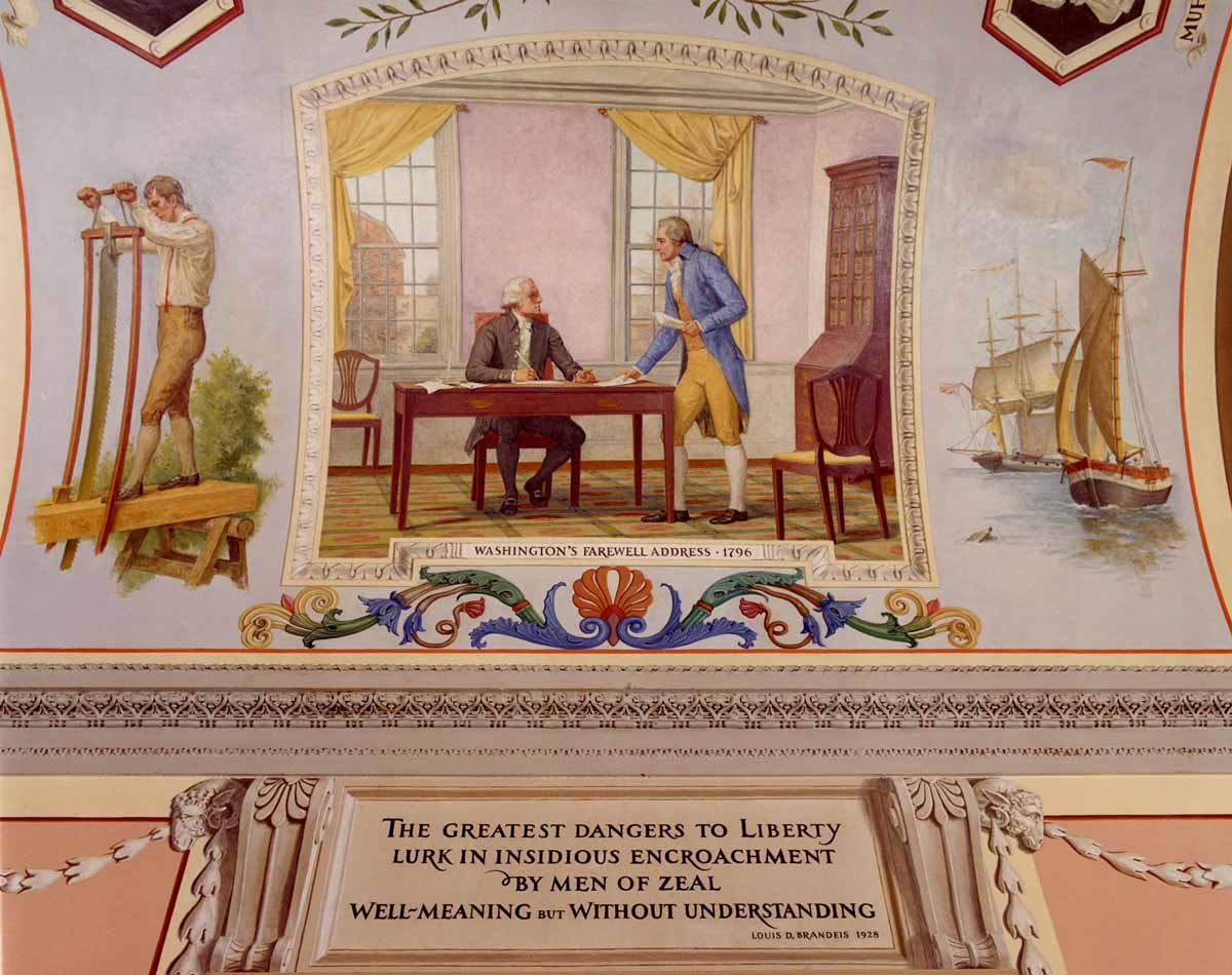 george washington farewell address 1796