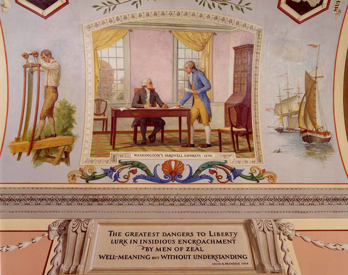 george washington farewell address 1796