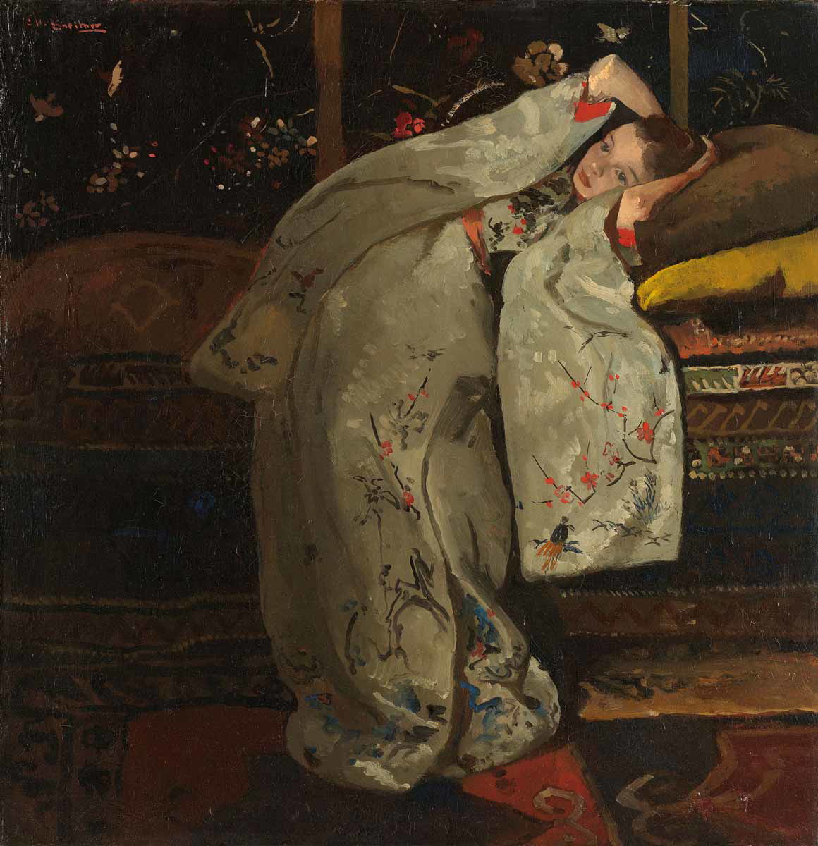 girl in kimono breitner