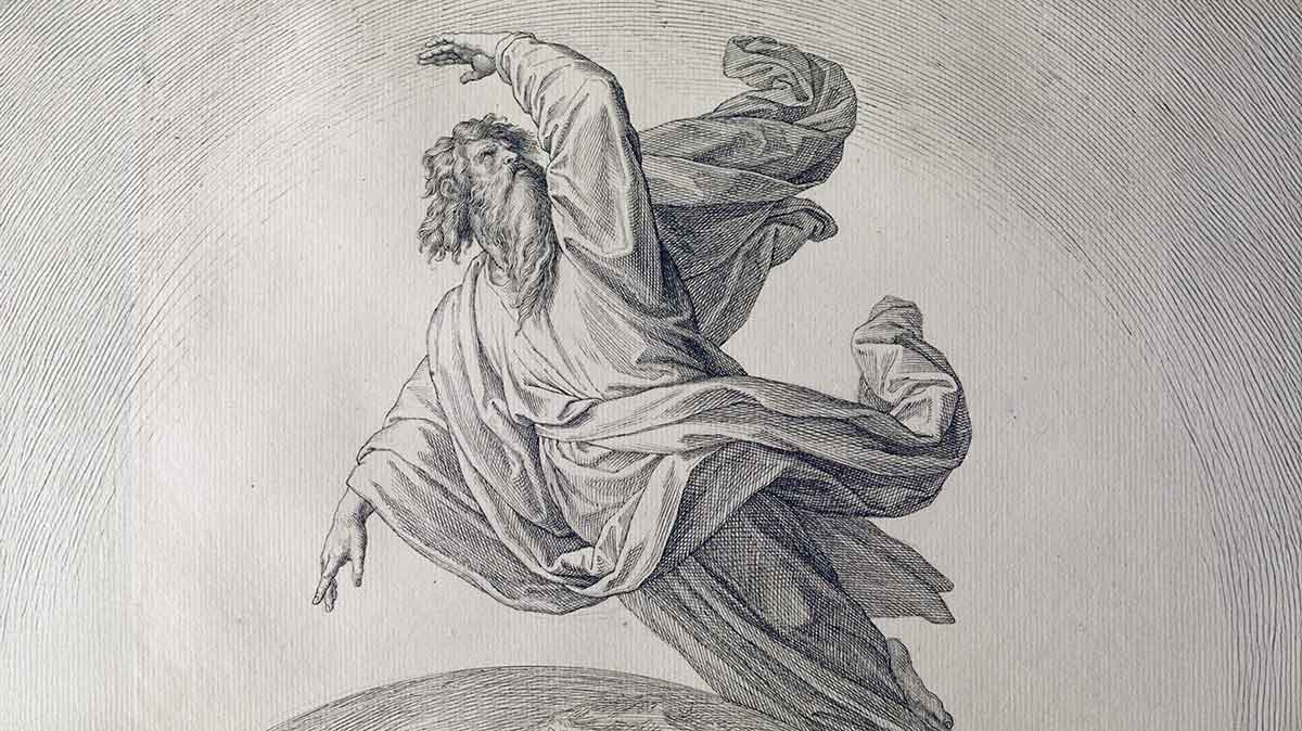 god creating the world