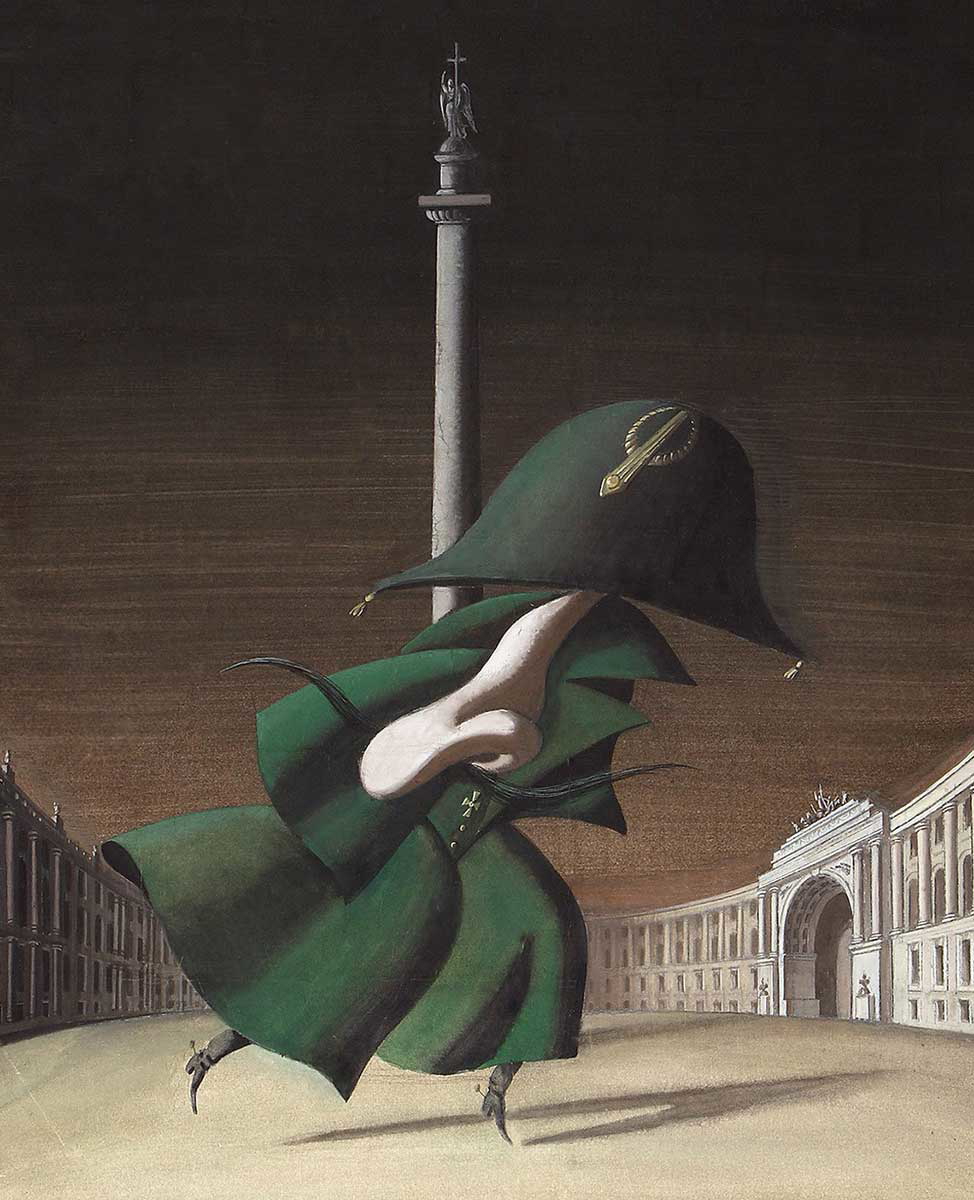 gogol nose illustration