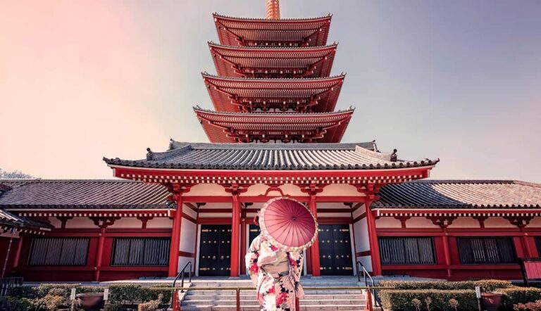 The Spiritual Role and Elegant Architecture of Japanese Temples