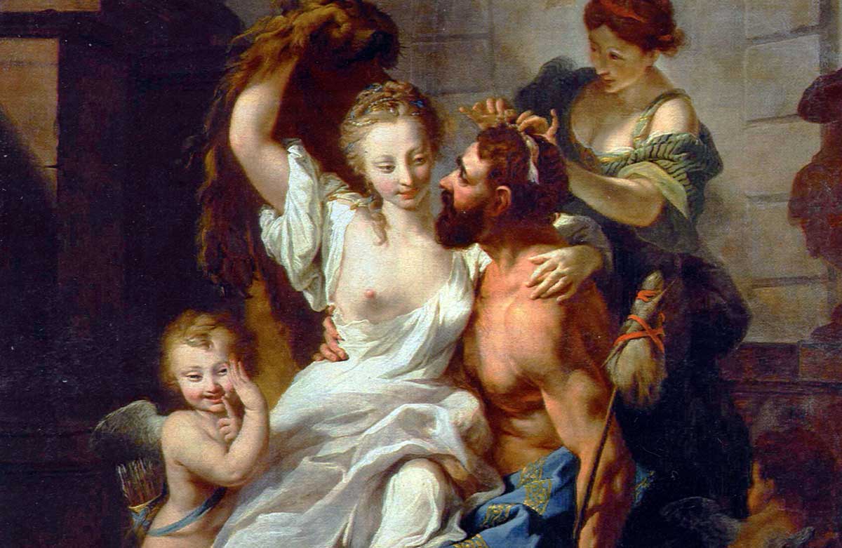 heinrich heracles omphale painting