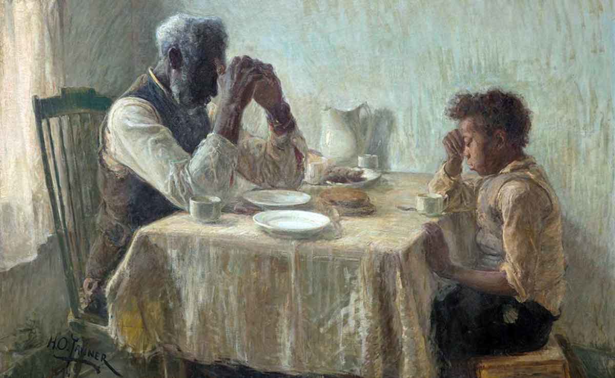 henry tanner thankful poor painting