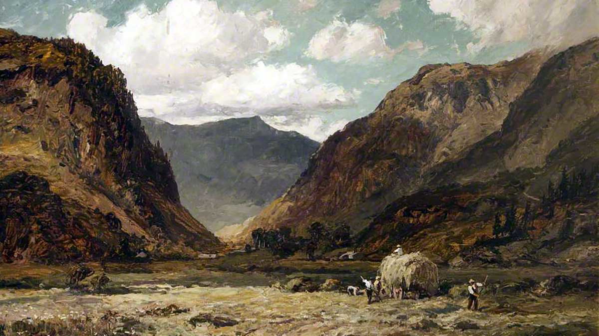 huson lake district scene