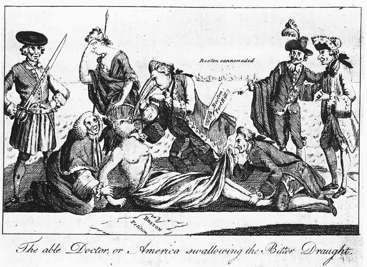 intolerable acts satire