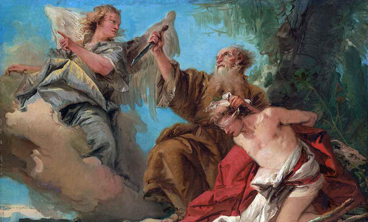 isaac offering tiepolo